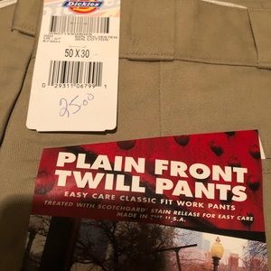 Dickie pants and shirts